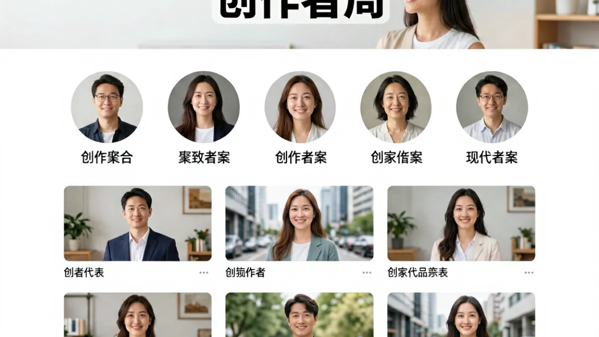 青青草视频创作者周专题页面截图，展示多位原创UP主头像和作品封面